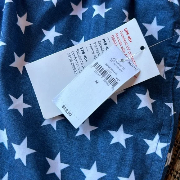 Old Navy Star & Stripes Swim Trunks - Picture 3 of 5